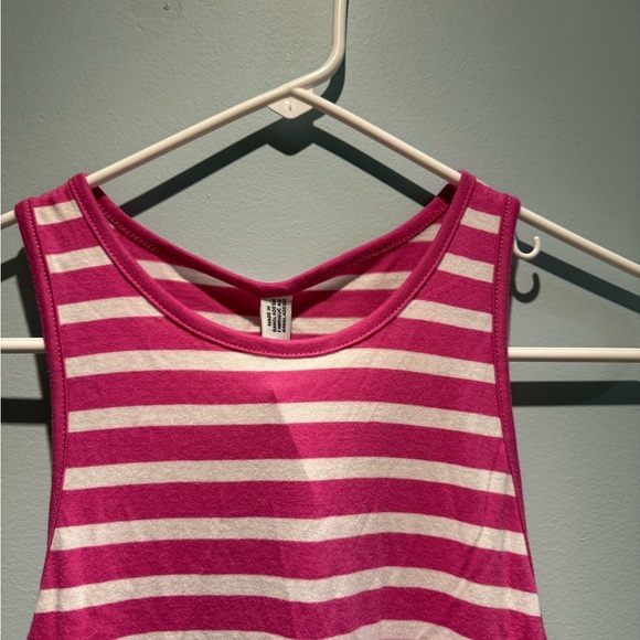 Only Pink and White Striped Maxi Dress - Picture 4 of 9